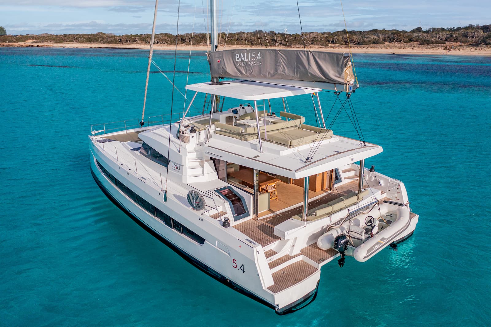 Catmaran Bali 52 boat rental Ibiza